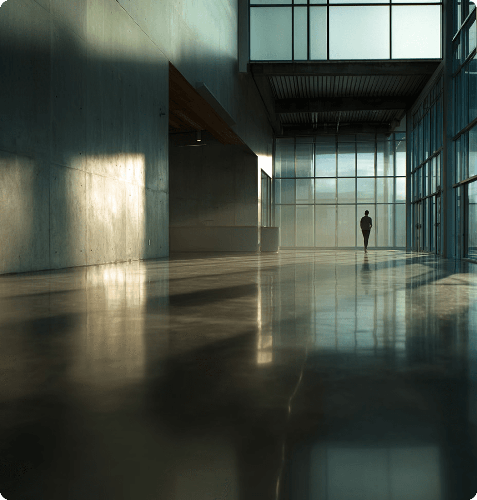 Elegant reflective interior